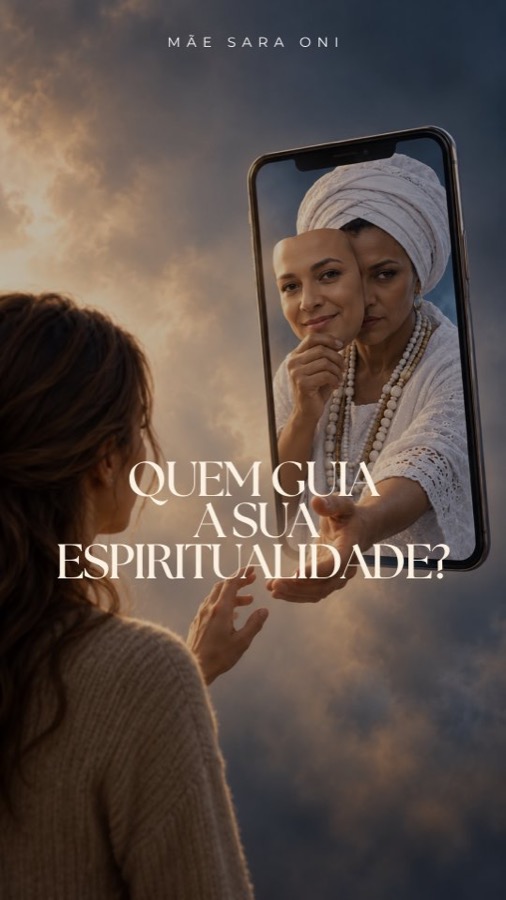Mãe Sara Oni em atendimento online
